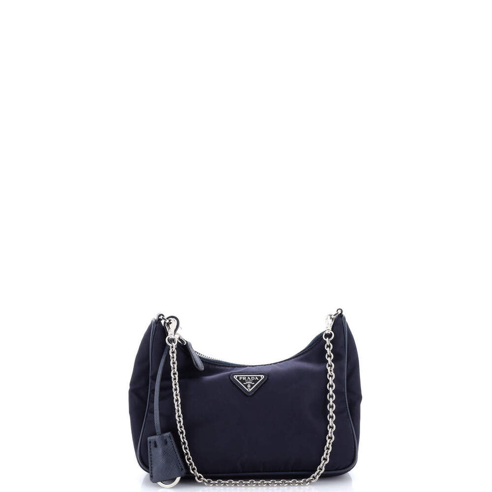 Prada Small Re-Edition 2005 Shoulder Bag Tessuto